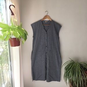 linen tunic dress